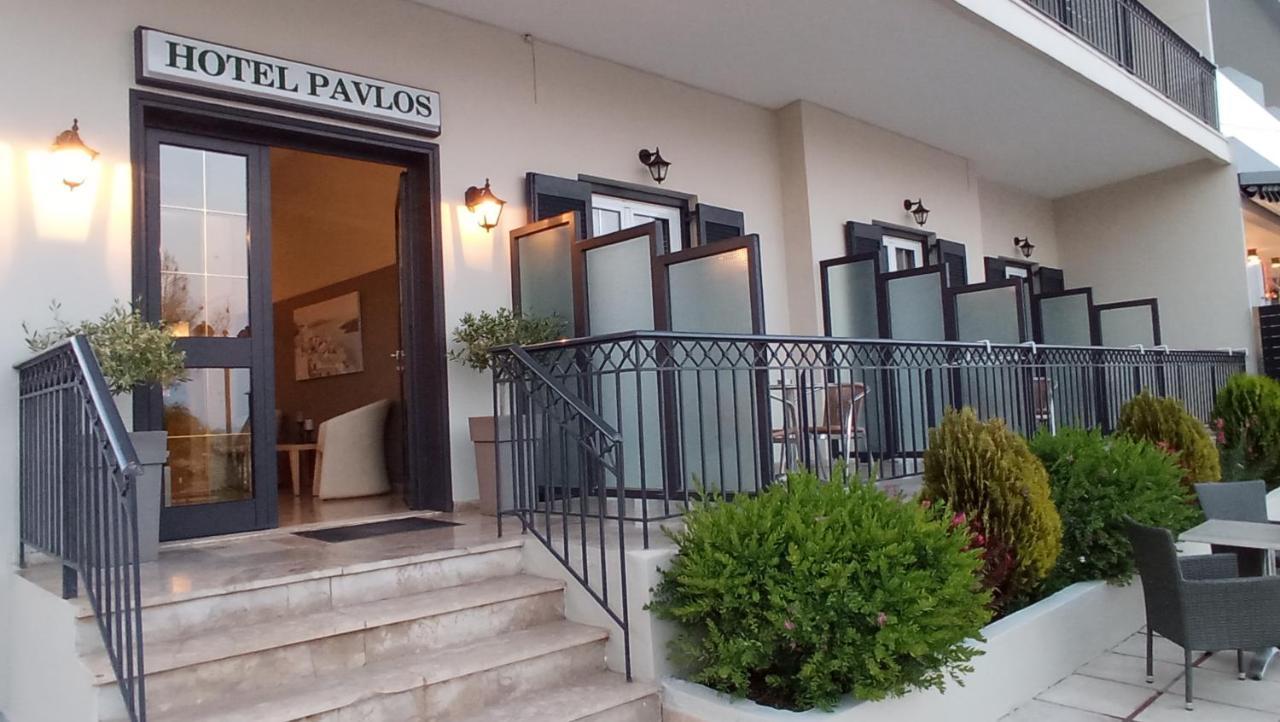 Hotel Pavlos - Studios トロン エクステリア 写真